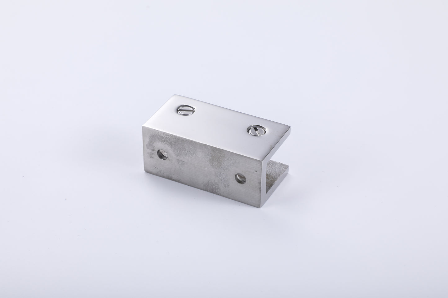 Tempered Glass Wall Mounting Connector Frameless Panel 304 Stainless Steel Clamp