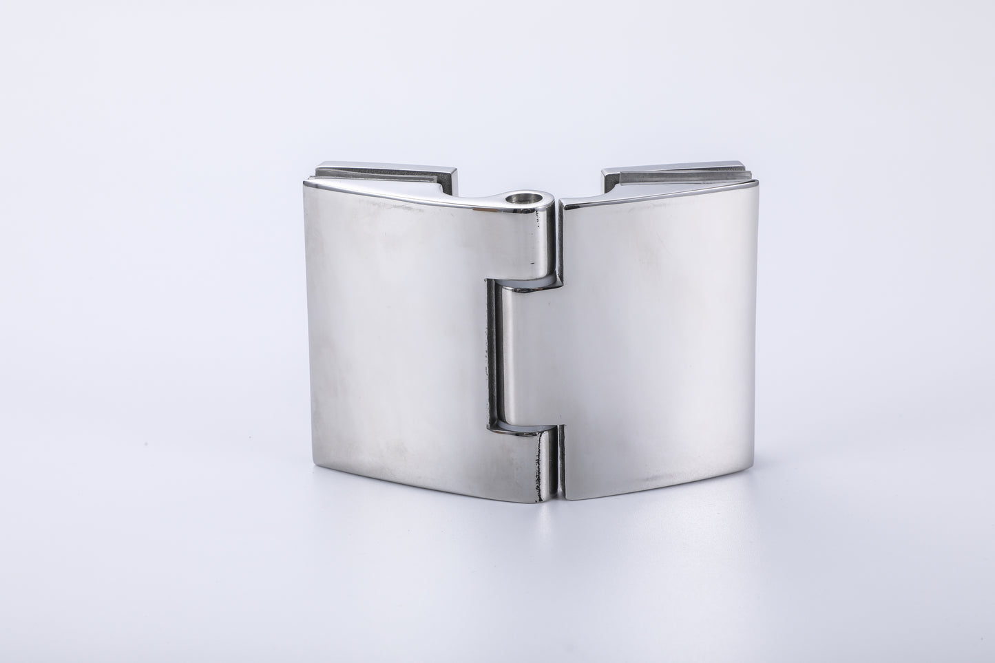 180° Glass-to-Glass Shower Hinge, Stainless Steel Bathroom Accessory