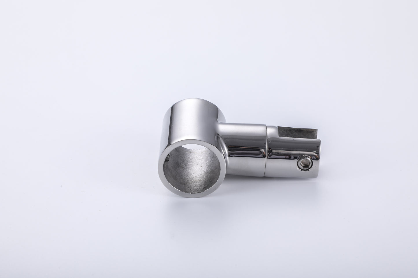 304 Stainless Steel Shower Rod Partition Connector, Round Rod Glass Clamp, Bathroom Hardware Fittings