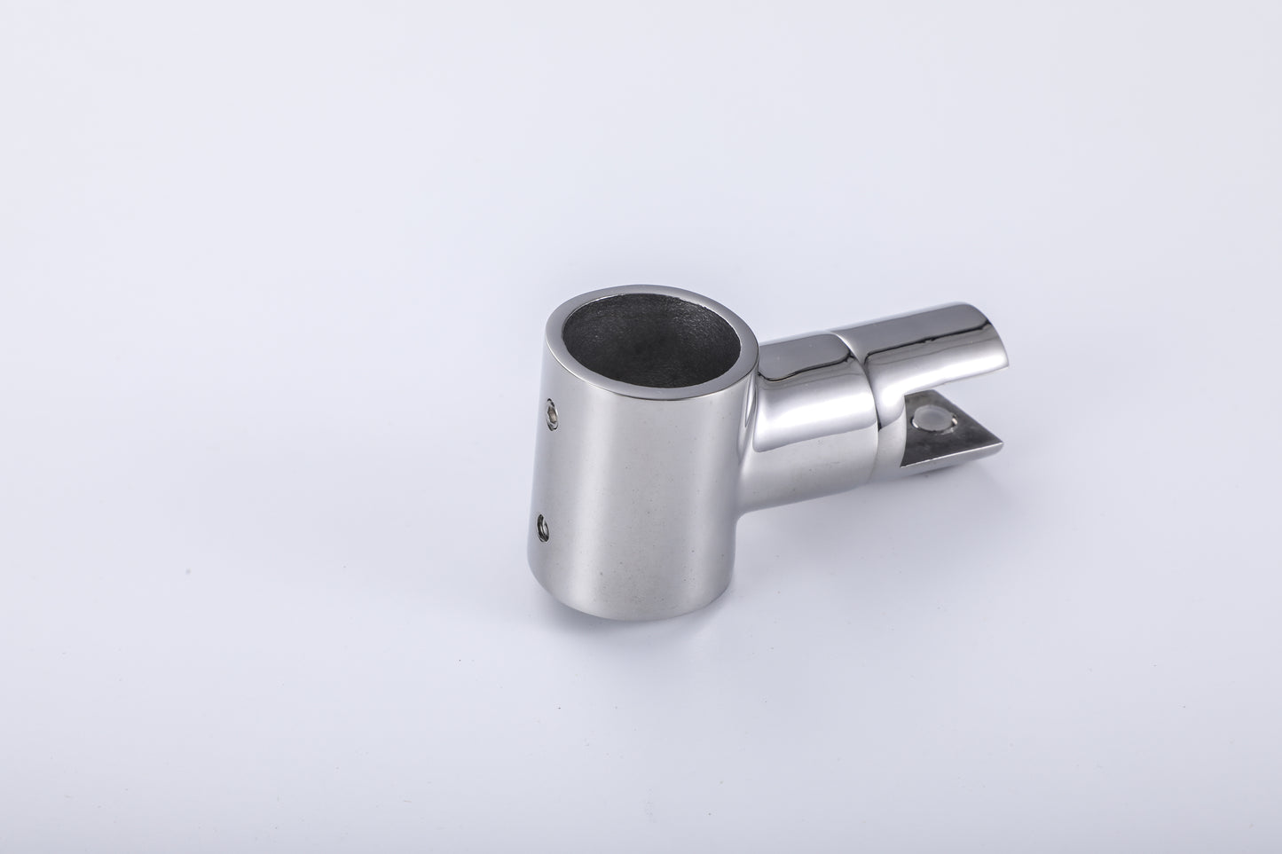 304 Stainless Steel Shower Rod Partition Connector, Round Rod Glass Clamp, Bathroom Hardware Fittings