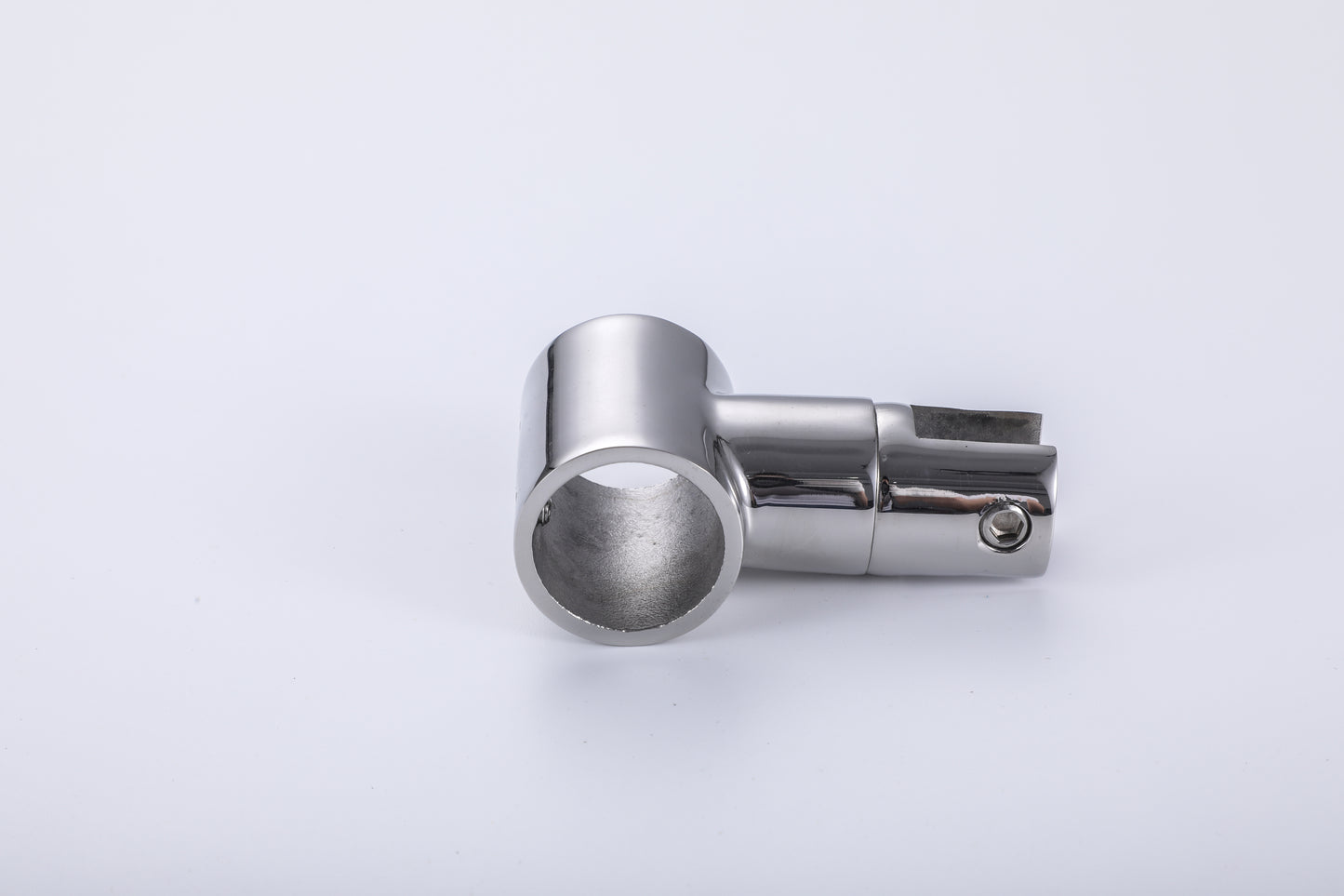 304 Stainless Steel Shower Rod Partition Connector, Round Rod Glass Clamp, Bathroom Hardware Fittings