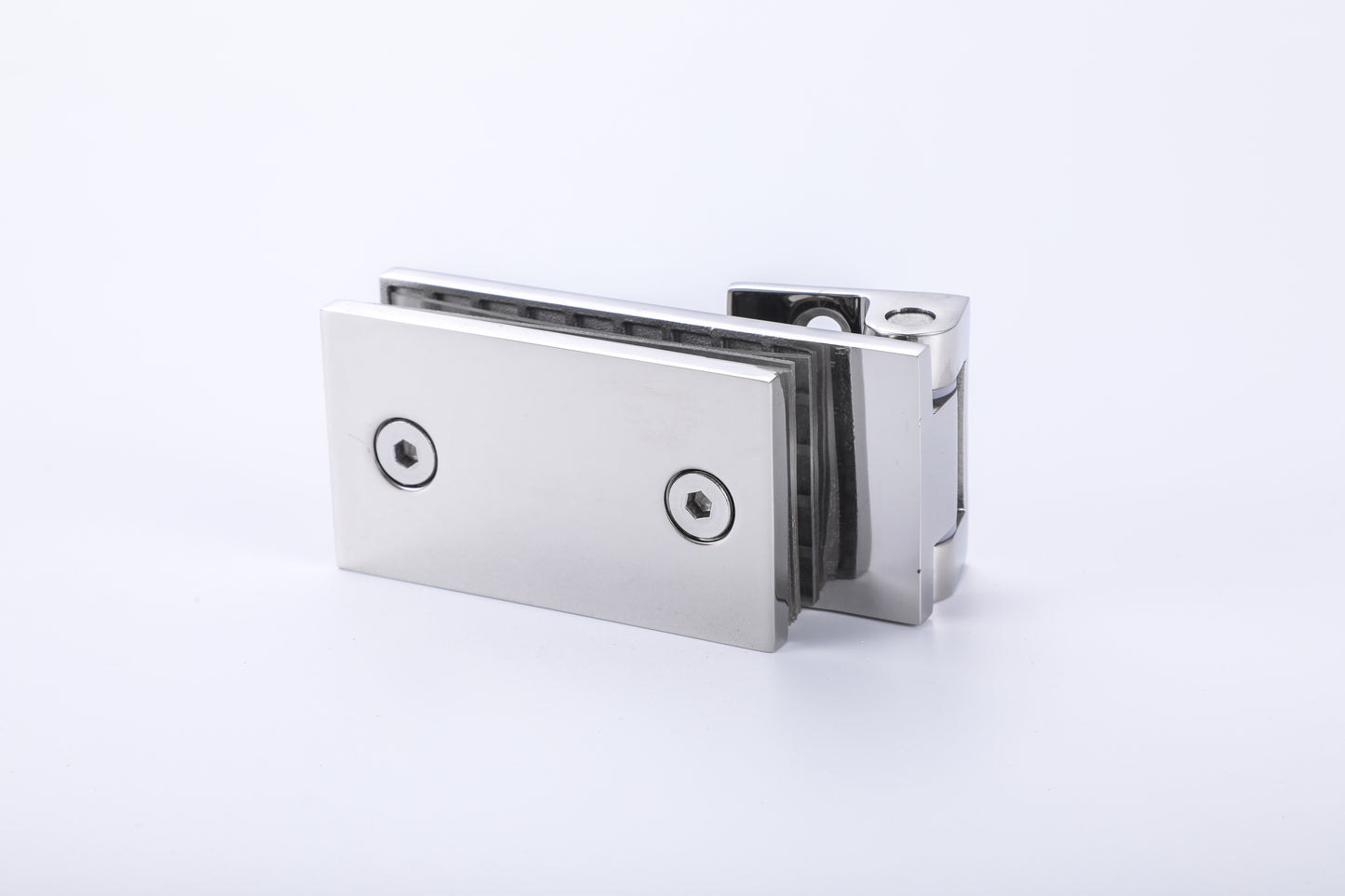 90 Degree Wall to Glass Hinge for Frameless Tempered Shower Glass Door, Bathroom Hardware Accessories