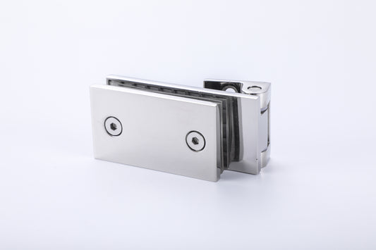 90 Degree Wall to Glass Hinge for Frameless Tempered Shower Glass Door, Bathroom Hardware Accessories