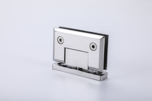 304 Stainless Steel Wall Hinge for Framed Tempered Glass Shower Door, Bathroom Hardware