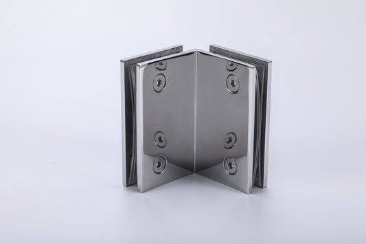 3D Concealed Stainless Steel Clamp for Frameless Shower Glass Door, Bathroom Hardware Fittings