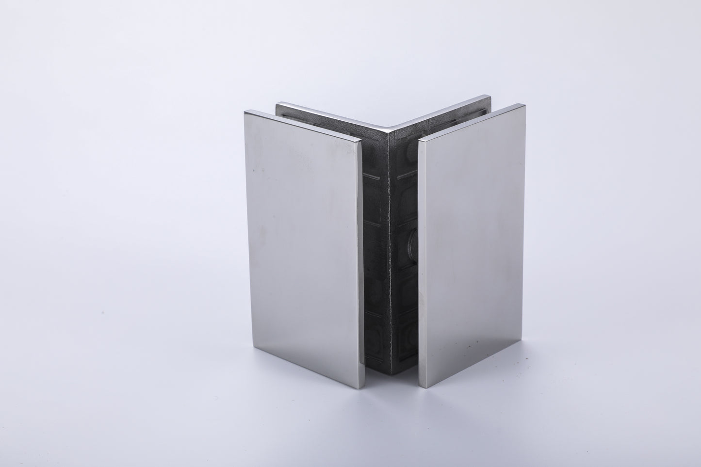 3D Concealed Stainless Steel Clamp for Frameless Shower Glass Door, Bathroom Hardware Fittings