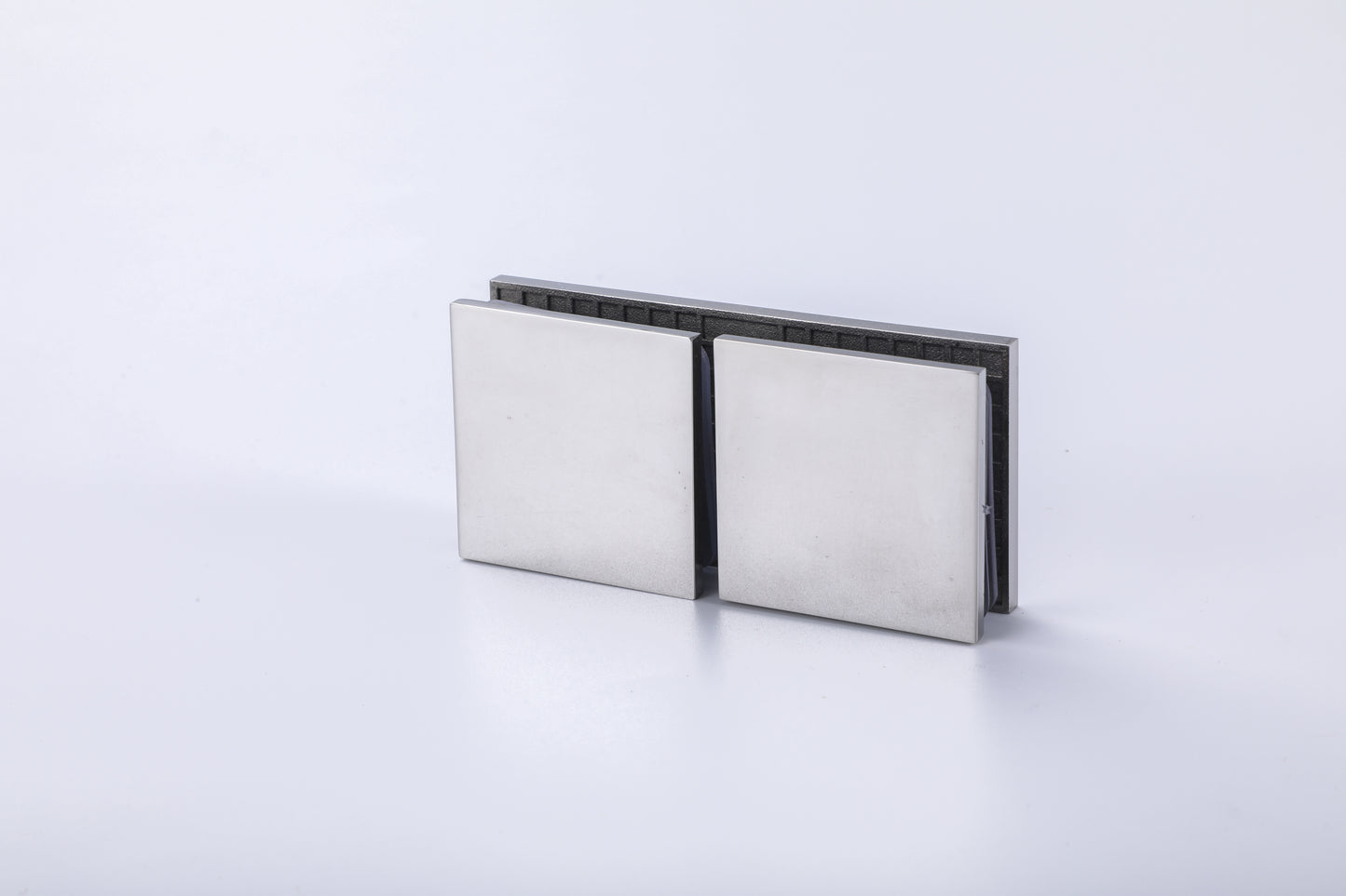 Shower Enclosure Glass Hardware, Stainless Steel Patch Fitting Clamp & Split-Face Retaining Clip