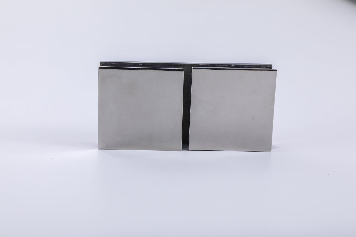 Shower Enclosure Glass Hardware, Stainless Steel Patch Fitting Clamp & Split-Face Retaining Clip