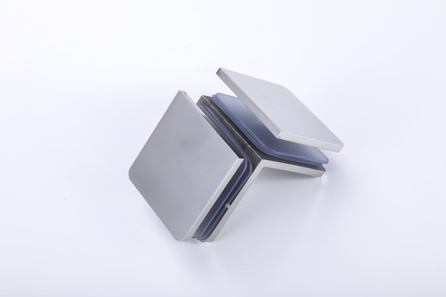 Shower Door Hardware for Tempered Glass, Glass Clamp Fittings, Bathroom Accessories
