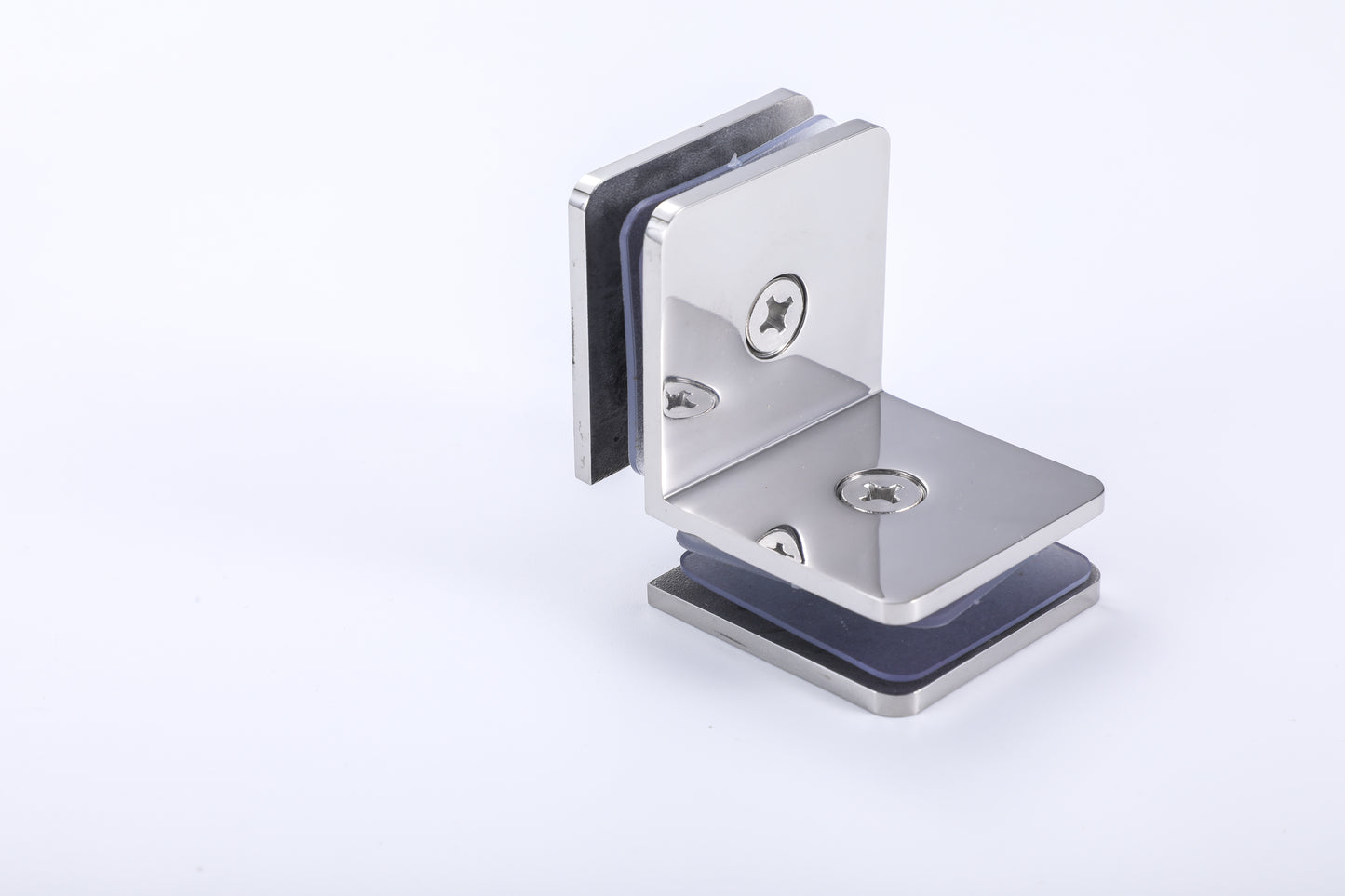 Shower Door Hardware for Tempered Glass, Glass Clamp Fittings, Bathroom Accessories