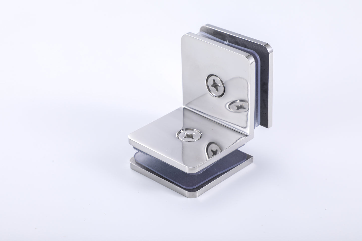 Shower Door Hardware for Tempered Glass, Glass Clamp Fittings, Bathroom Accessories