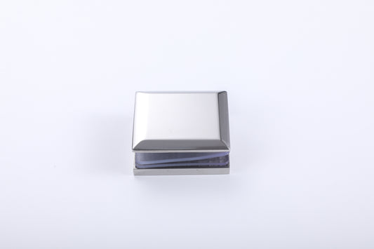 Stainless Steel Chrome-Plated Glass Clamp, Fastener for Shower Door Hardware