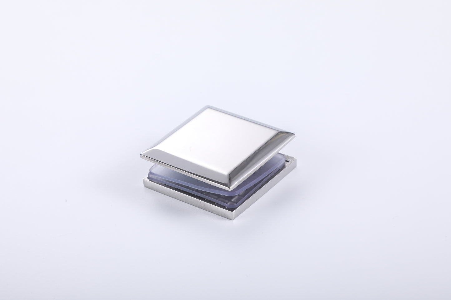 Stainless Steel Chrome-Plated Glass Clamp, Fastener for Shower Door Hardware