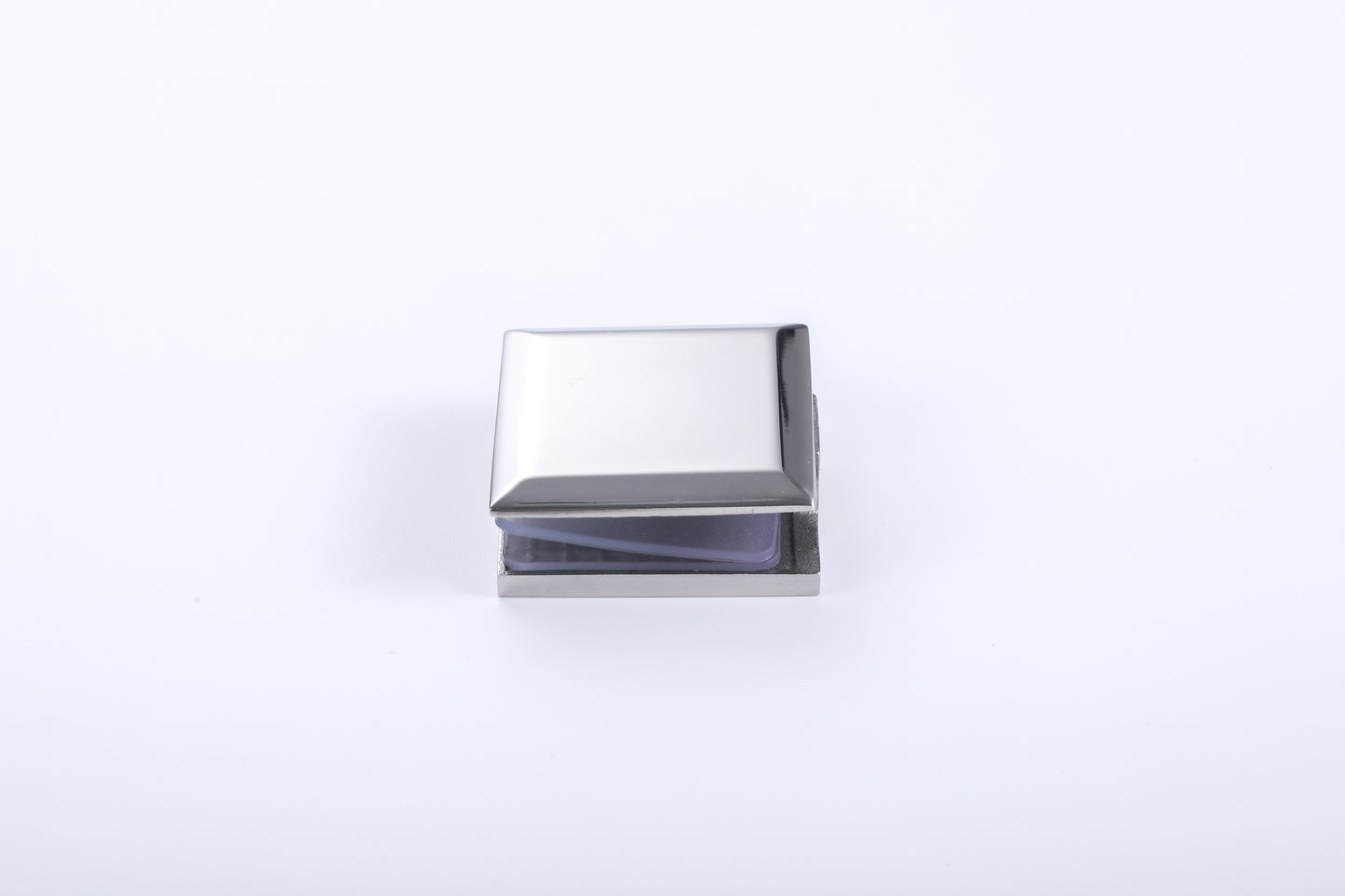 Stainless Steel Chrome-Plated Glass Clamp, Fastener for Shower Door Hardware