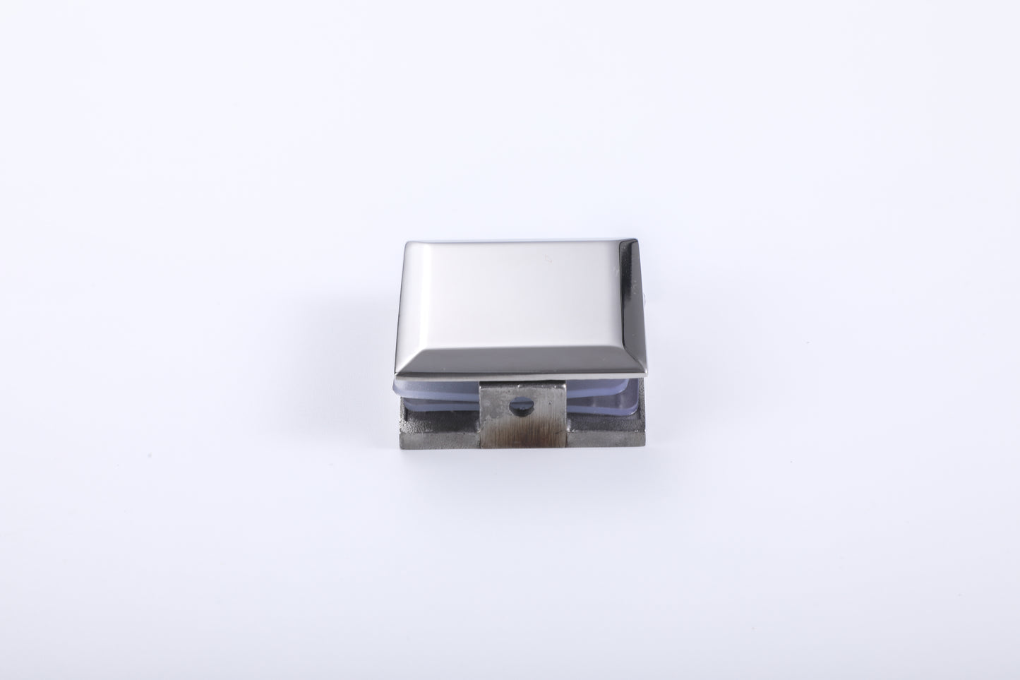 Stainless Steel Chrome-Plated Glass Clamp, Fastener for Shower Door Hardware