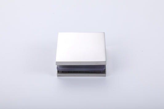 Wall-Mounted Clamp for Frameless Shower Glass Door, Bathroom Hardware Fitting
