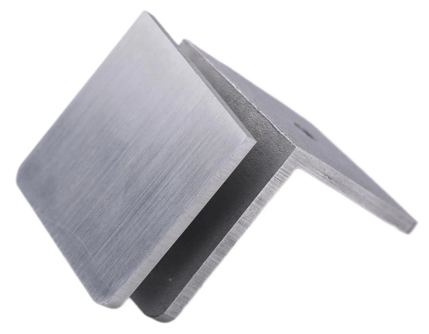 Bathroom Furniture & Shower Accessories, 90° Wall-to-Glass Clamp for Frameless Tempered Glass Door Hardware
