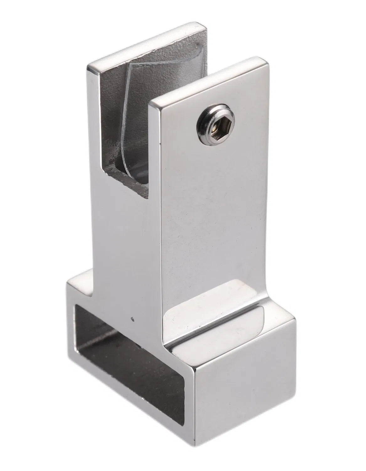 Stainless Steel Glass Hardware, Heavy Duty Bracket Clamp Fixing Clip for Glass Fittings