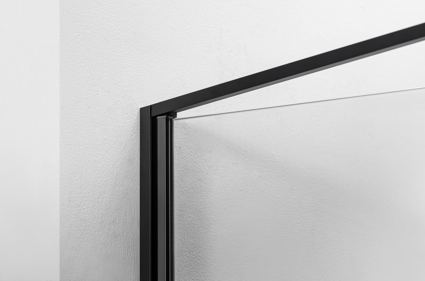 6mm Tempered Glass Pivot Shower Door – Aluminum Frame, 10mm Adjustable Extension HF-2P
