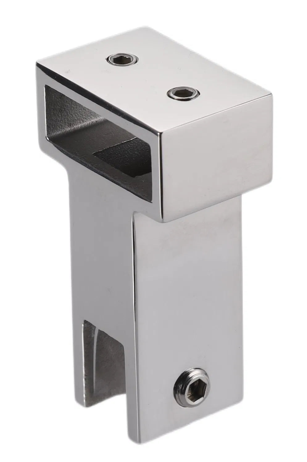 Stainless Steel Glass Hardware, Heavy Duty Bracket Clamp Fixing Clip for Glass Fittings
