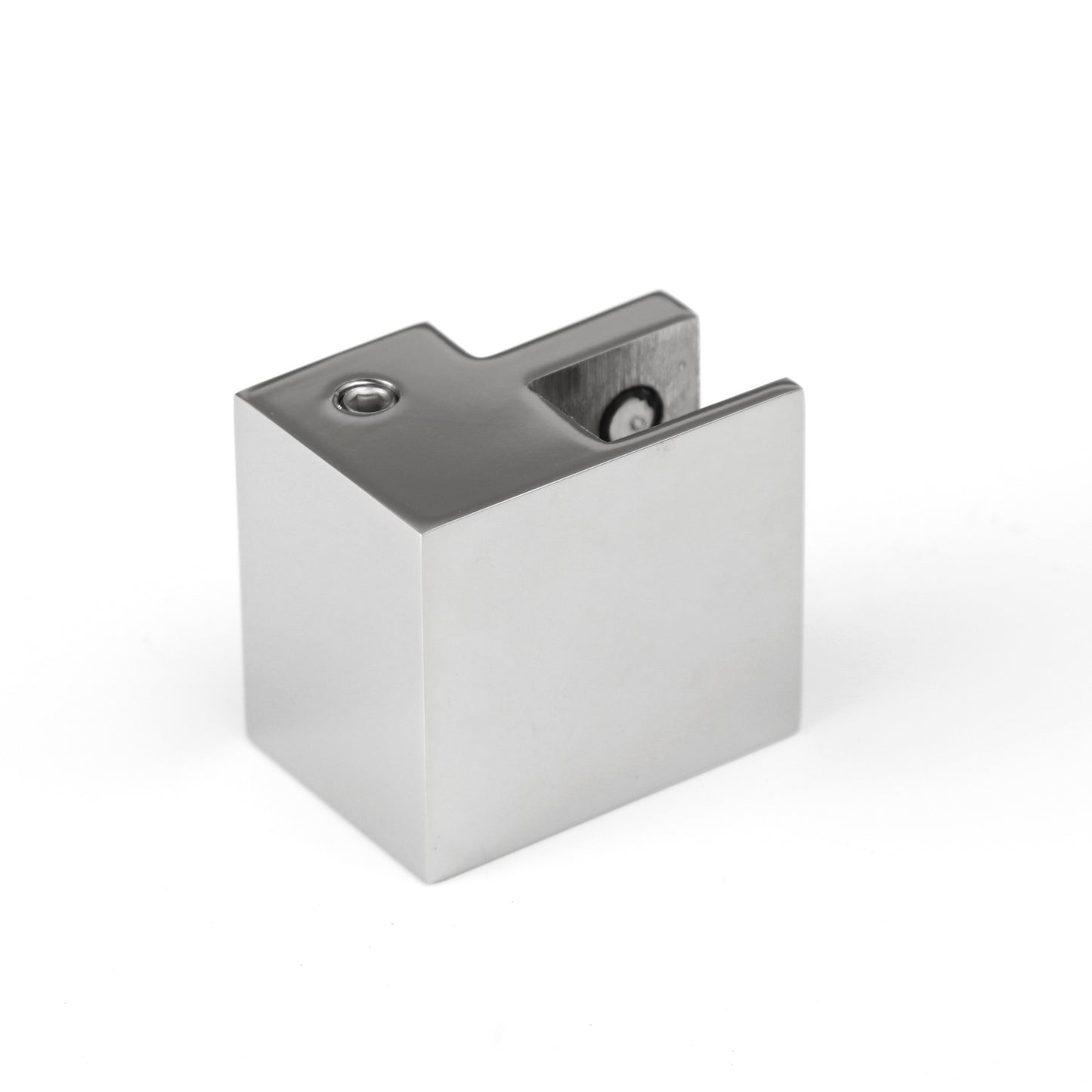 Frameless 304 Stainless Steel Bathroom Shower Enclosure Pipe-to-Glass Support Hardware Connector