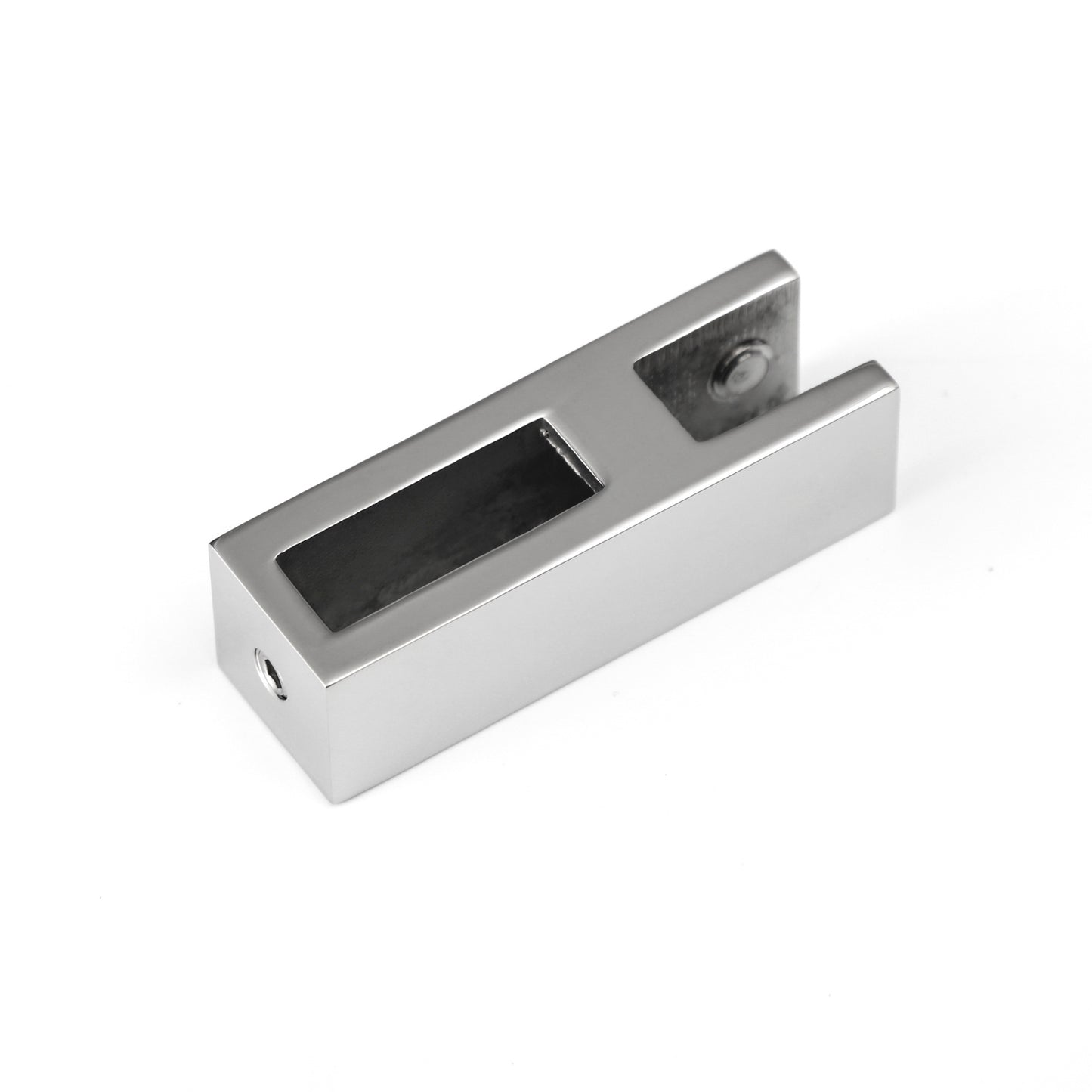 304 Stainless Steel Frameless Shower Glass Door Hardware, Pipe Hanging Clamp Bracket