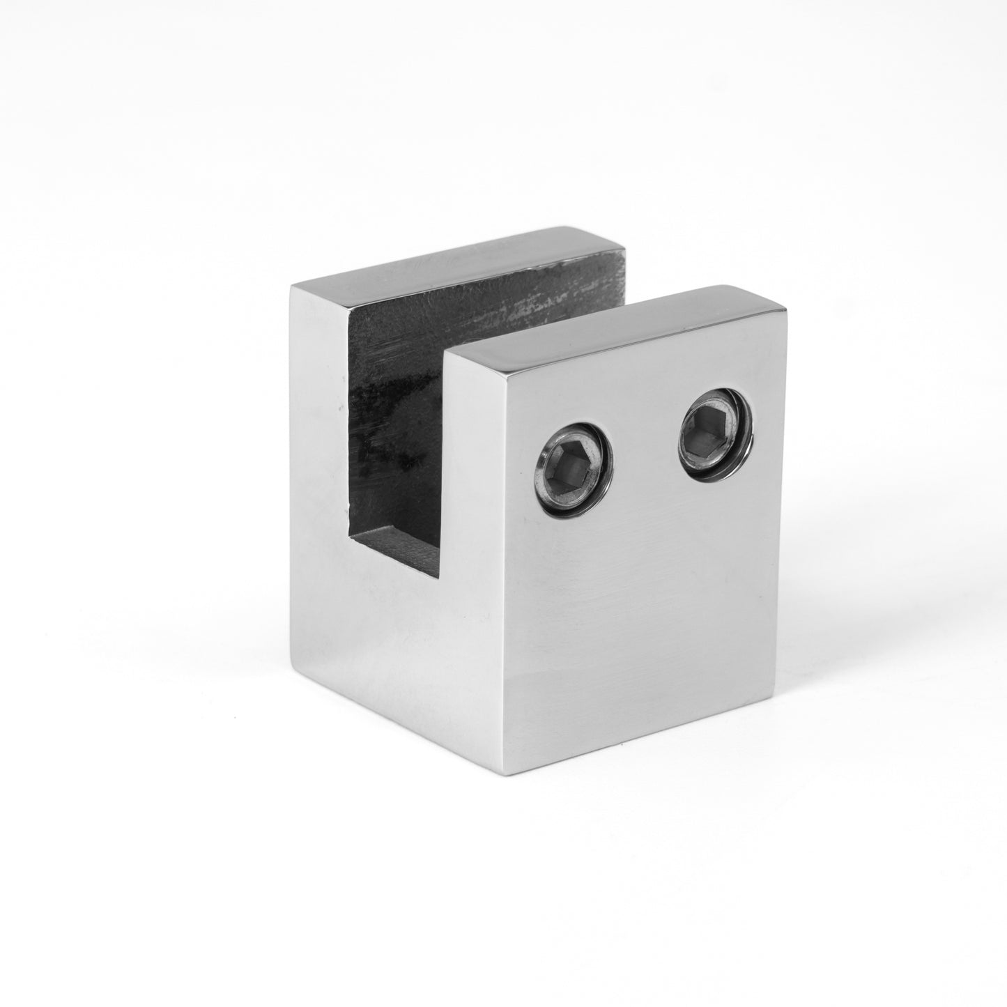 Bathroom Shower Glass Hardware – 304 Stainless Steel Clamp for Frameless Glass Panels