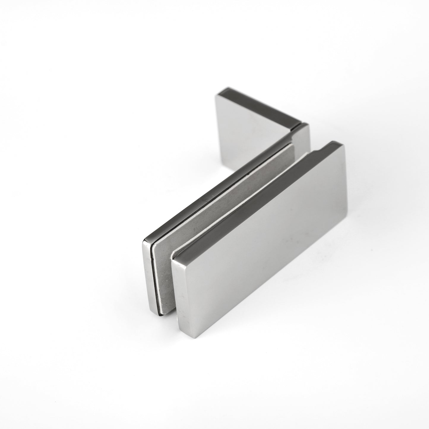 90° Glass Clamp Bracket for Frameless Shower Door, Bathroom Glass Hardware Fittings