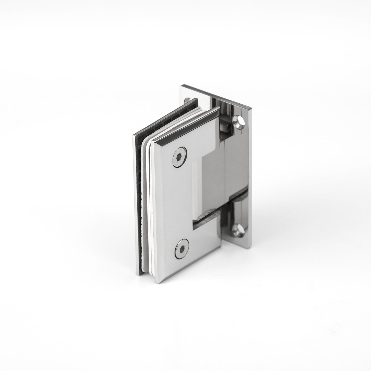 PVD Coated Frameless Shower Door Hinge, Bathroom Shower Enclosure Hardware for 8mm, 10mm, 12mm Glass