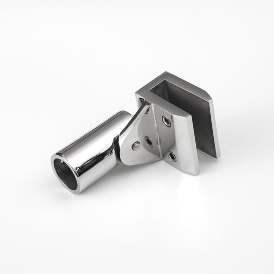 Pipe Hanging Clamp Bracket, 304 Stainless Steel Frameless Shower Glass Door Hardware