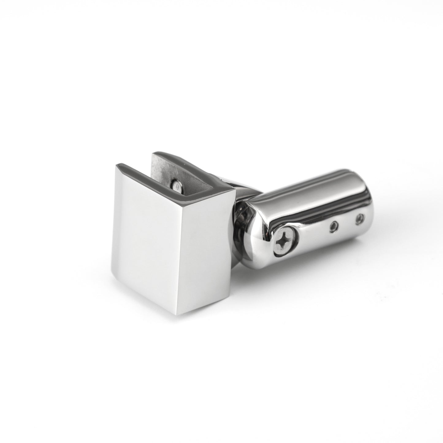 Pipe Hanging Clamp Bracket, 304 Stainless Steel Frameless Shower Glass Door Hardware