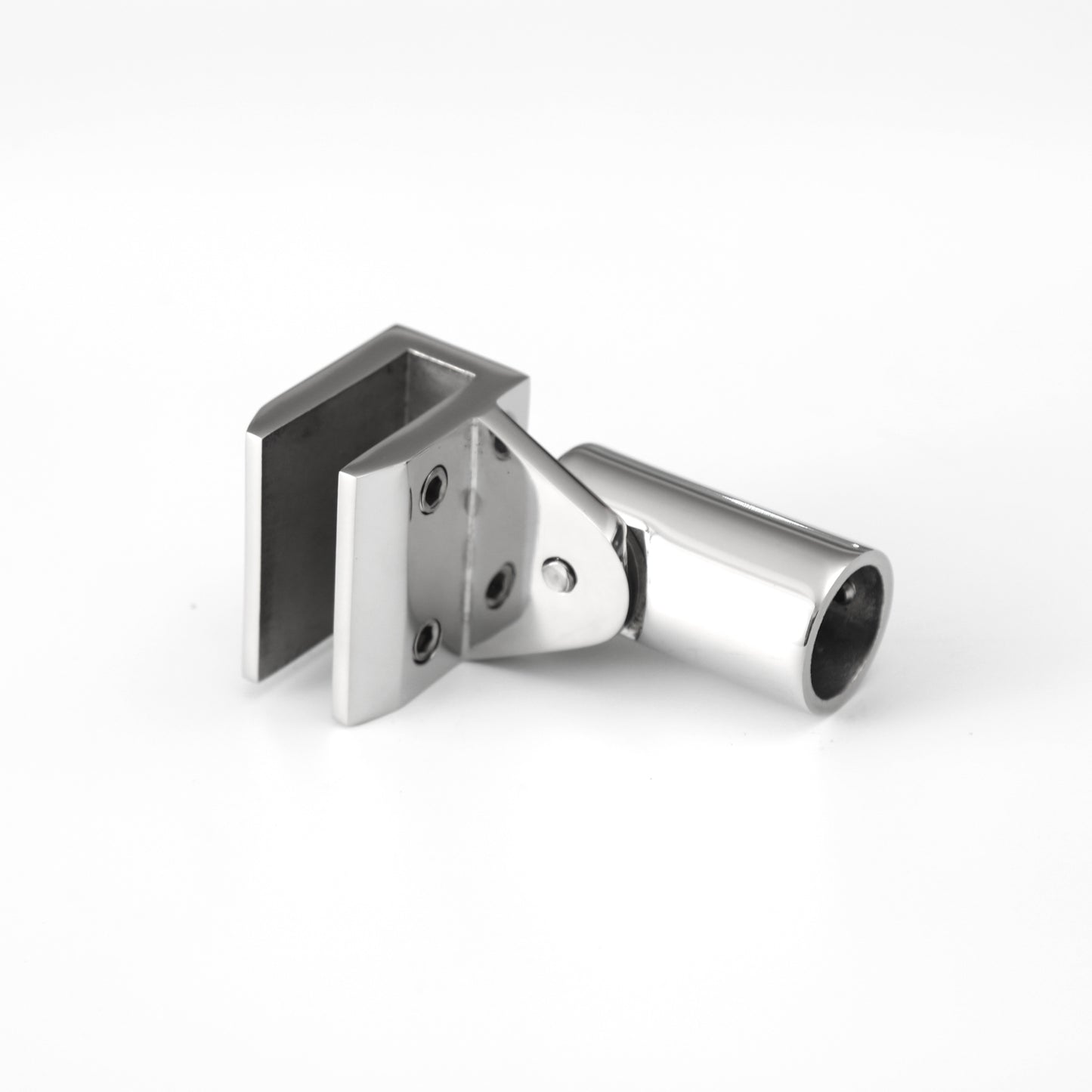 Pipe Hanging Clamp Bracket, 304 Stainless Steel Frameless Shower Glass Door Hardware