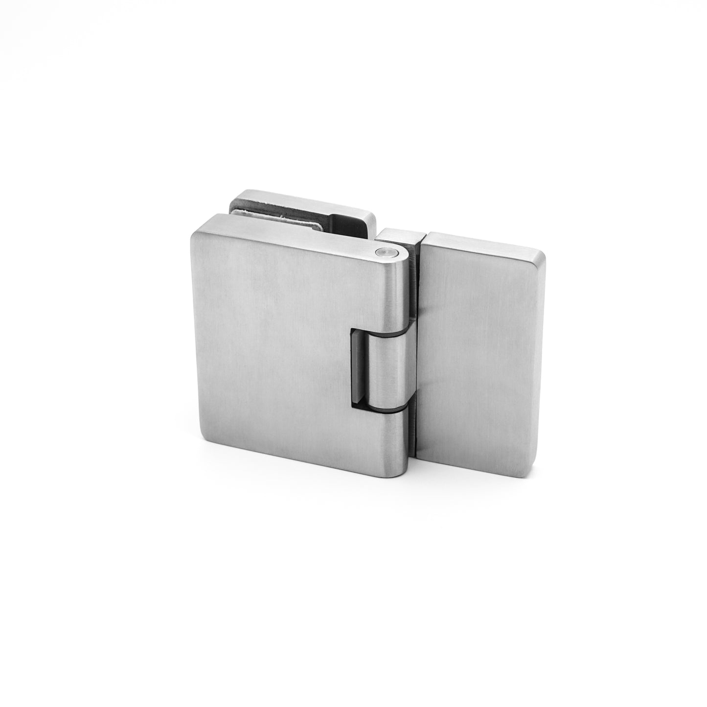 304 Stainless Steel Bathroom Fittings, 90° Wall-to-Glass Shower Hinge
