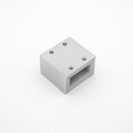 Stainless Steel Wall Mount Pipe Connector, Shower Glass Door Holder Fitting Hardware