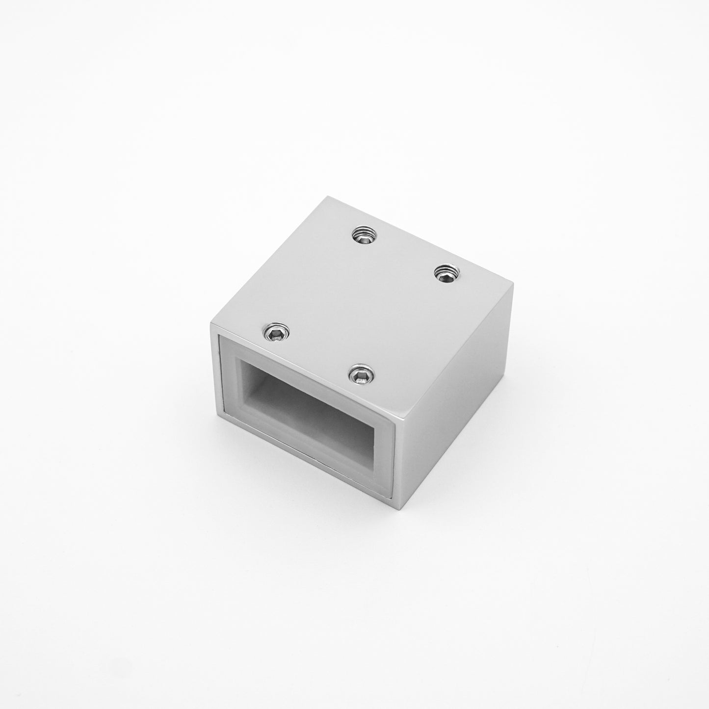 Stainless Steel Wall Mount Pipe Connector, Shower Glass Door Holder Fitting Hardware