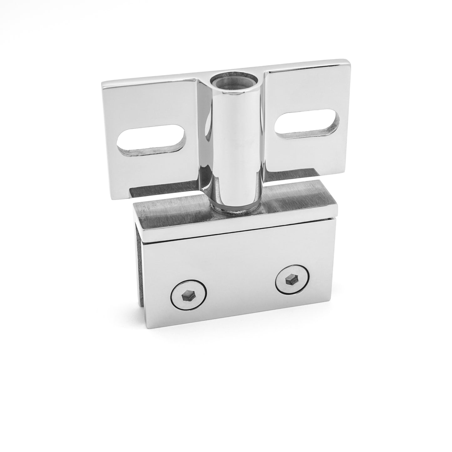 Stainless Steel Swivel Hinge for Shower Glass Door, Heavy Duty Bathroom Hardware