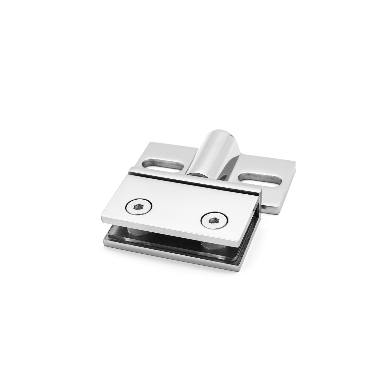 Stainless Steel Swivel Hinge for Shower Glass Door, Heavy Duty Bathroom Hardware