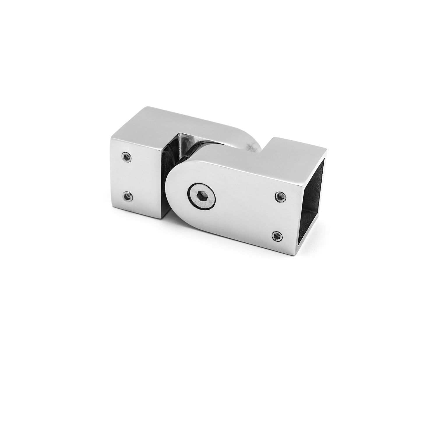 304 SUS Stainless Steel Glass Pipe Connector, Bathroom Shower Hardware Fitting