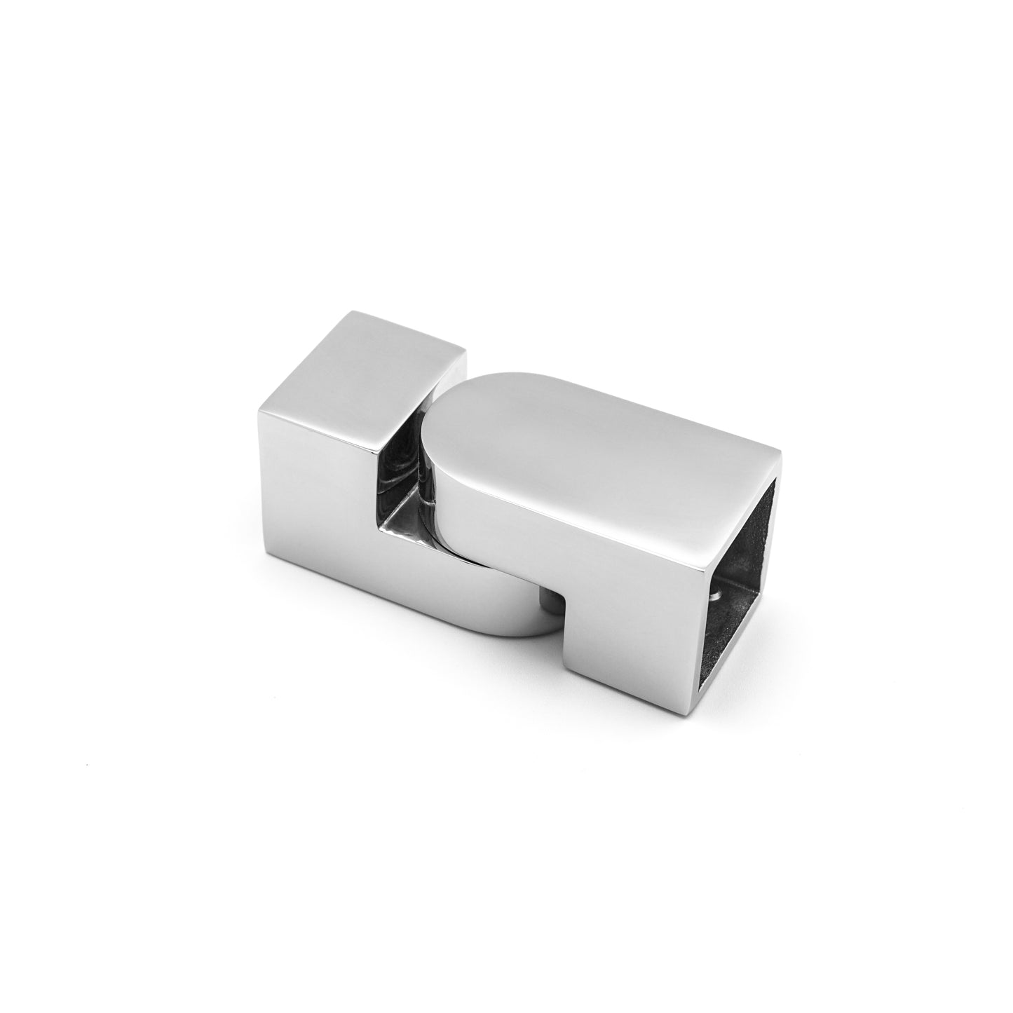 304 SUS Stainless Steel Glass Pipe Connector, Bathroom Shower Hardware Fitting