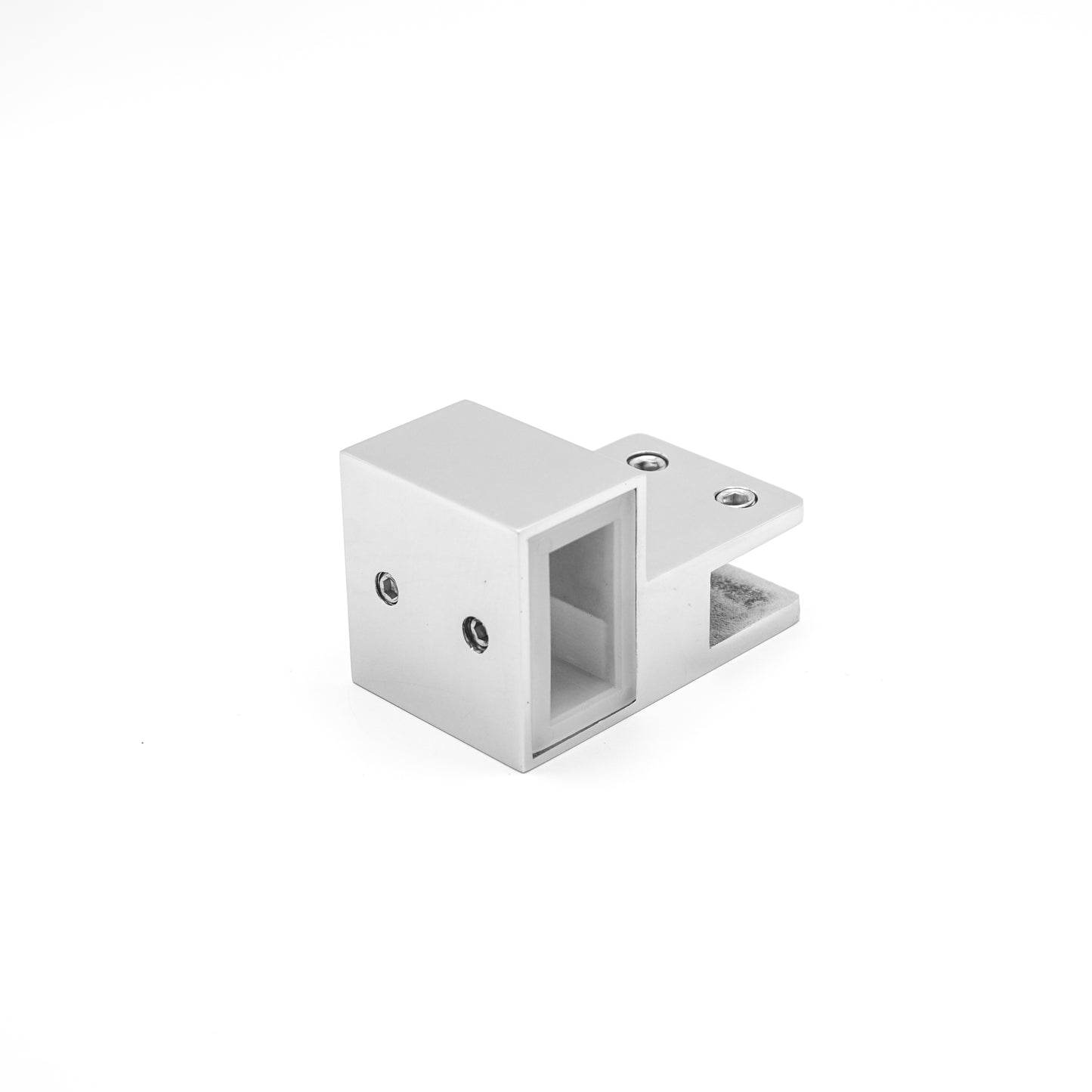 Bathroom Glass Hardware, Frameless Shower Door Tube Connector Clamp Flange Fitting