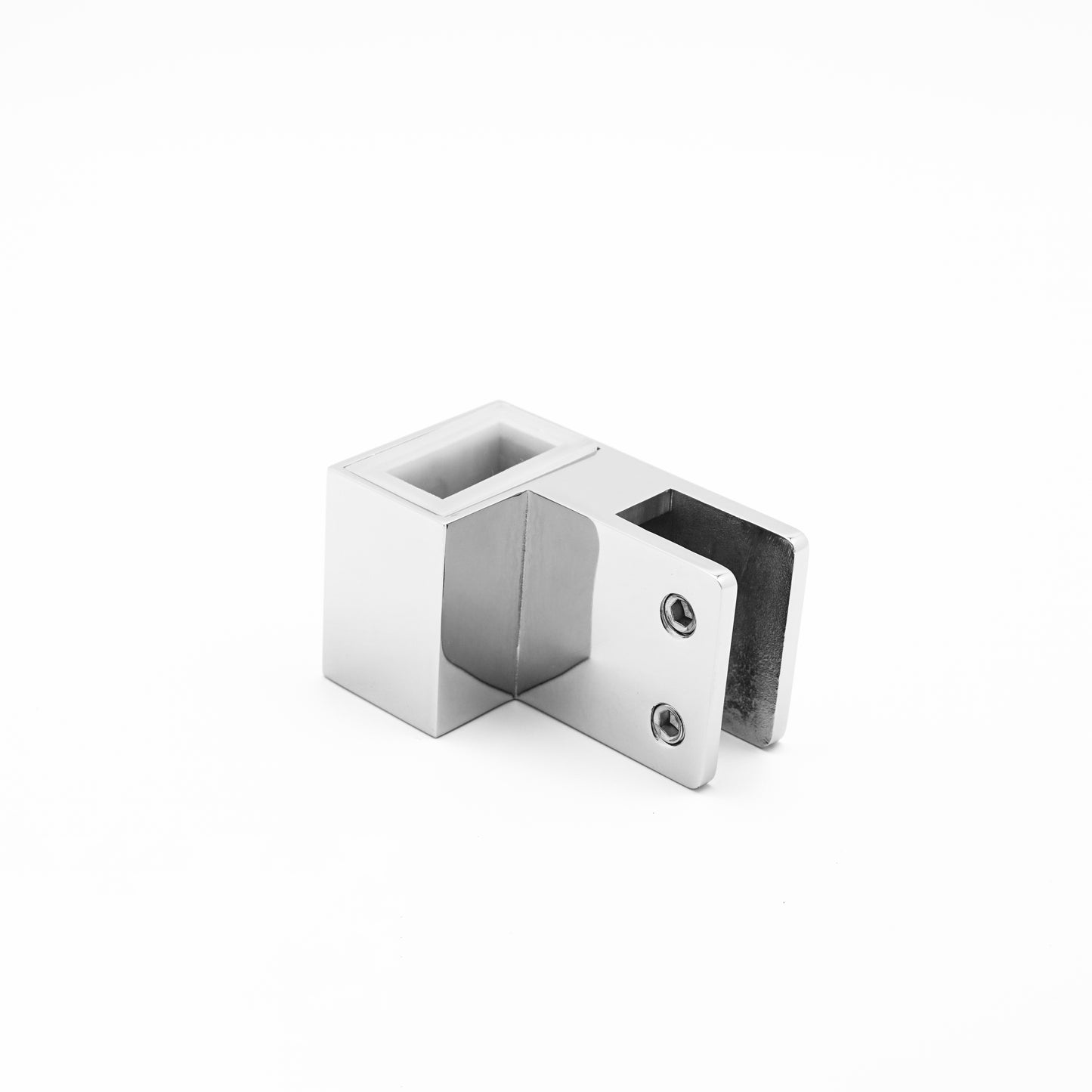 Bathroom Glass Hardware, Frameless Shower Door Tube Connector Clamp Flange Fitting