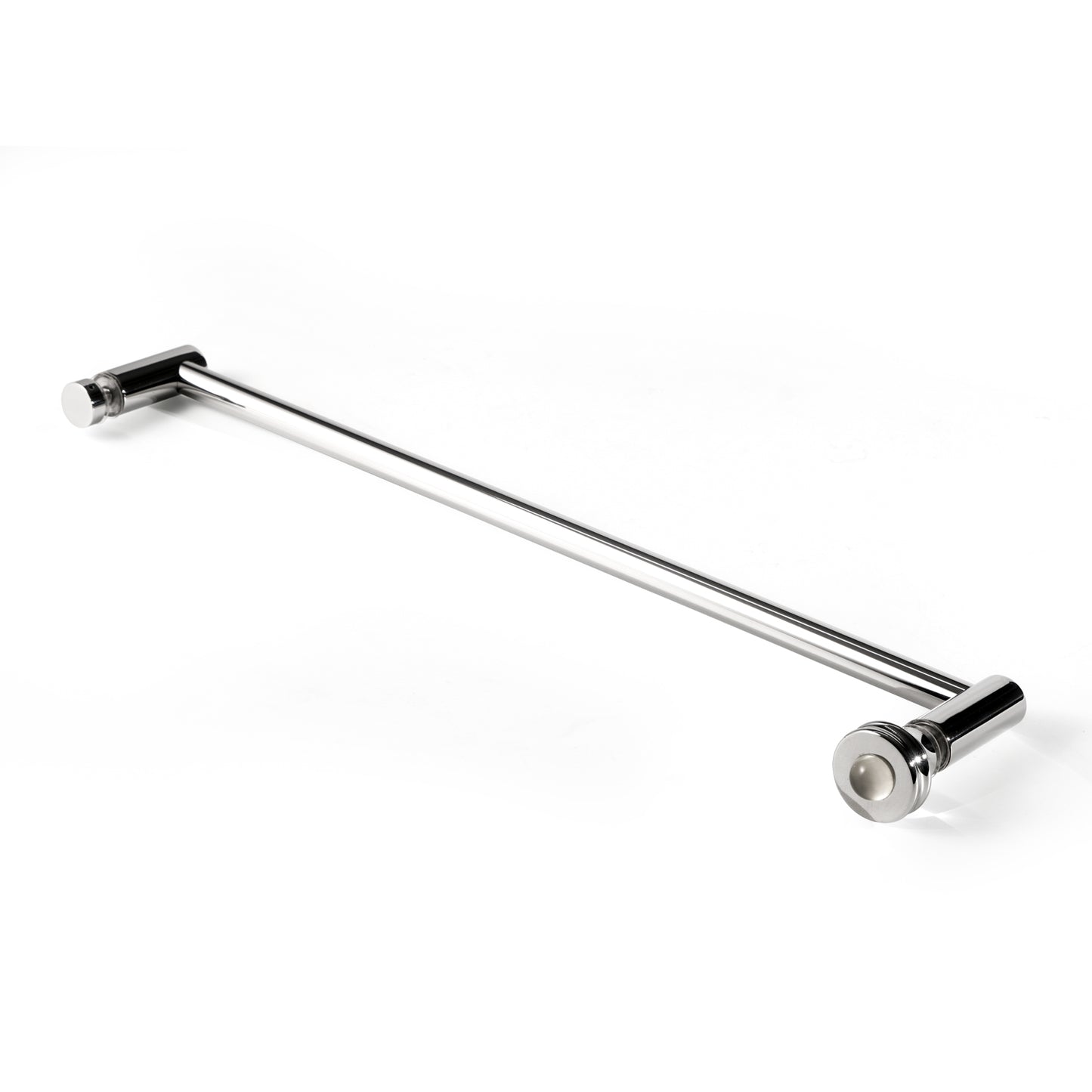 Bathroom Shower Enclosure Glass Door Pull Handle with Towel Bar – 2-in-1 Combo Hardware