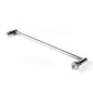 Bathroom Shower Enclosure Glass Door Pull Handle with Towel Bar – 2-in-1 Combo Hardware