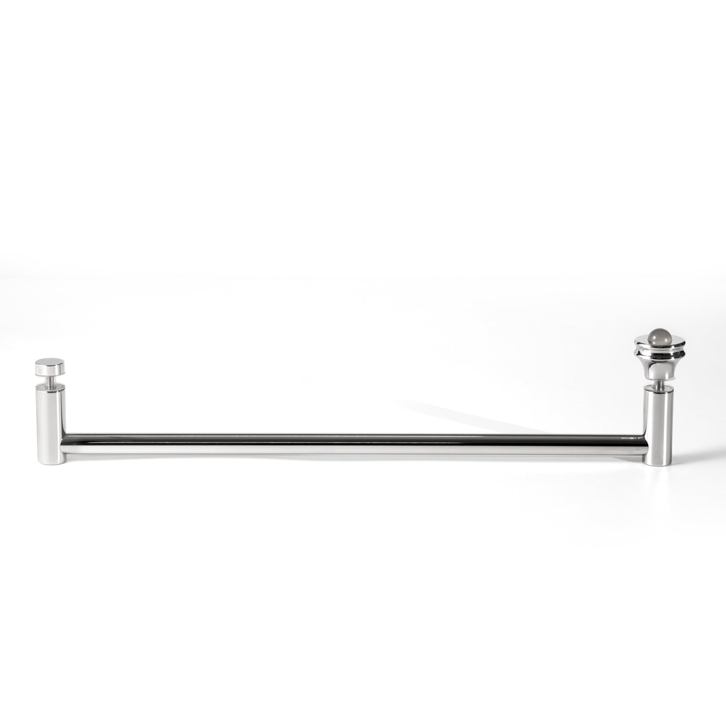 Bathroom Shower Enclosure Glass Door Pull Handle with Towel Bar – 2-in-1 Combo Hardware
