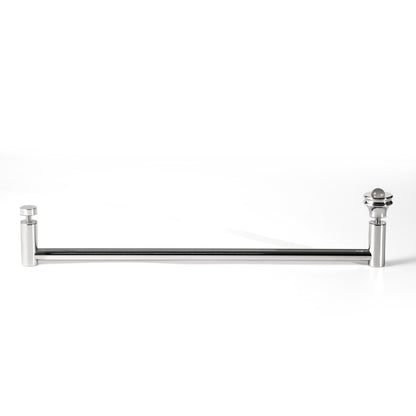 Bathroom Shower Enclosure Glass Door Pull Handle with Towel Bar – 2-in-1 Combo Hardware