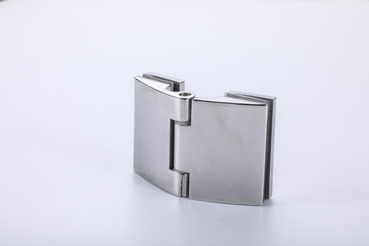 180° Glass-to-Glass Shower Hinge, Stainless Steel Bathroom Accessory