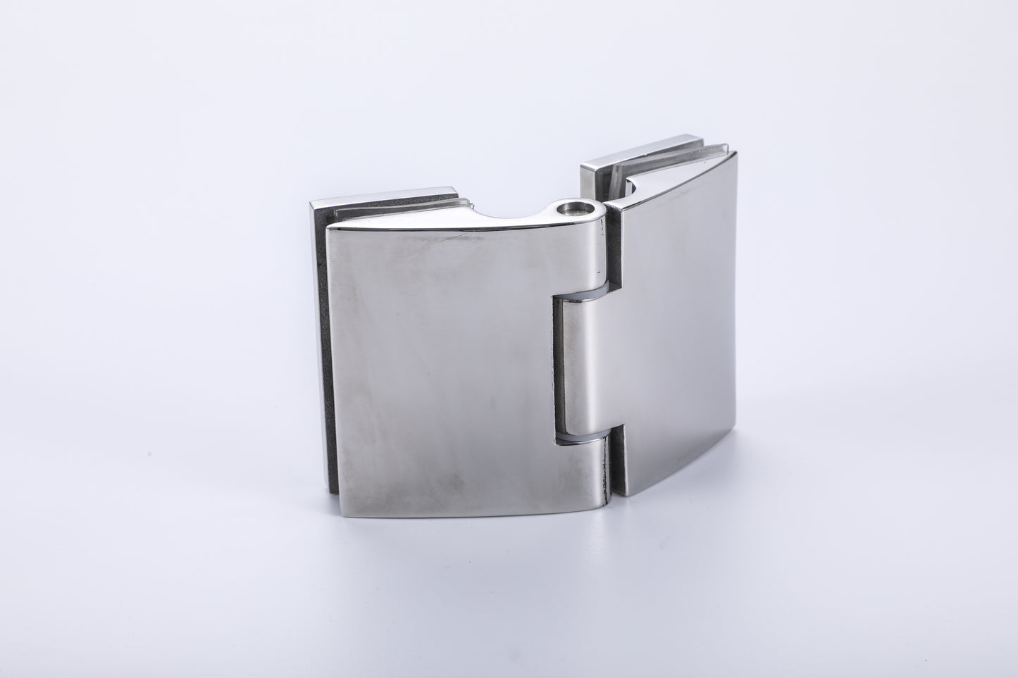 180° Glass-to-Glass Shower Hinge, Stainless Steel Bathroom Accessory