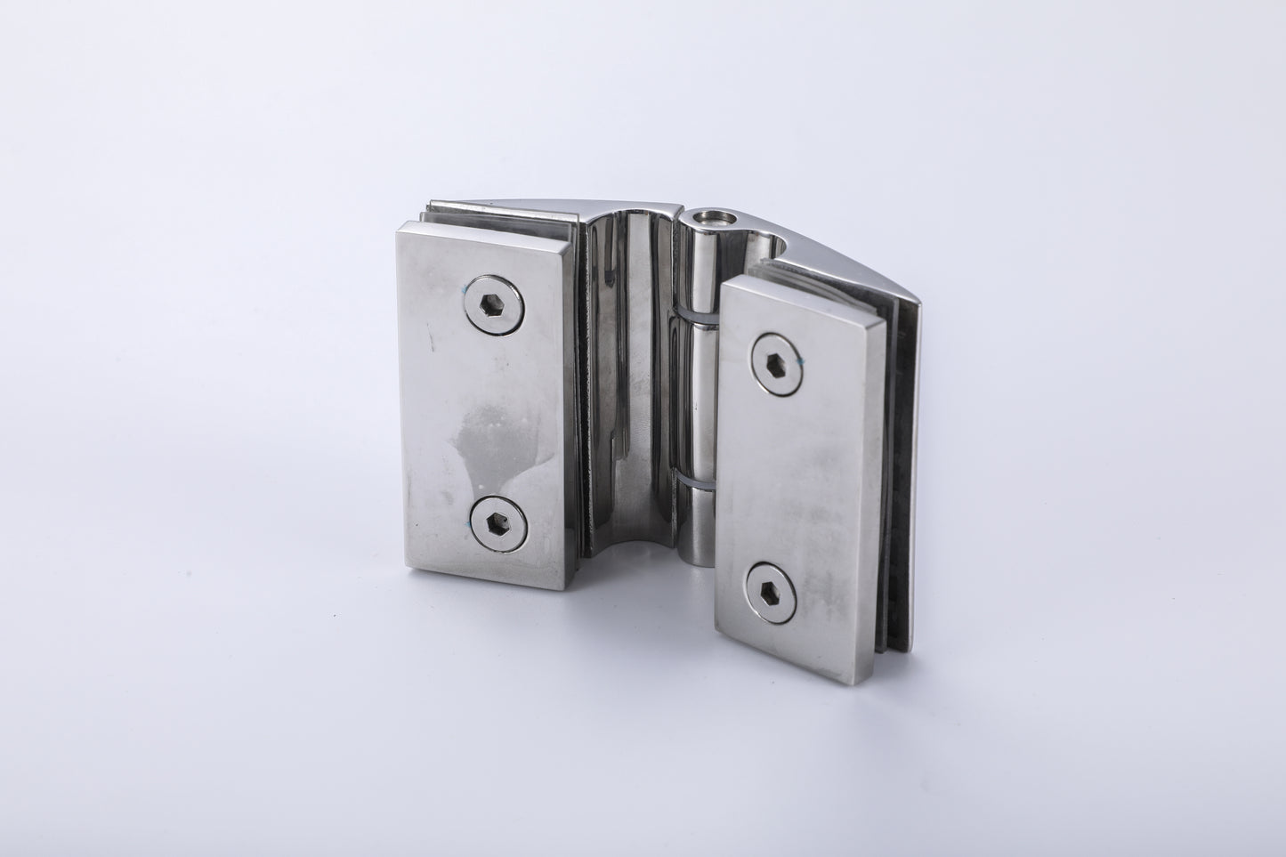 180° Glass-to-Glass Shower Hinge, Stainless Steel Bathroom Accessory