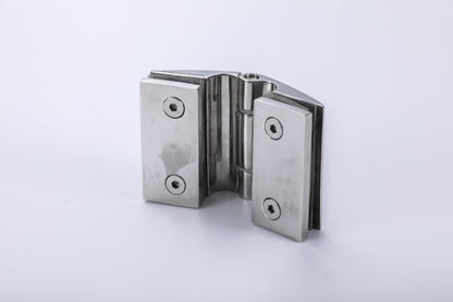 180° Glass-to-Glass Shower Hinge, Stainless Steel Bathroom Accessory