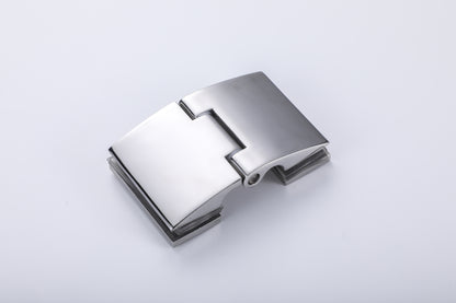 180° Glass-to-Glass Shower Hinge, Stainless Steel Bathroom Accessory
